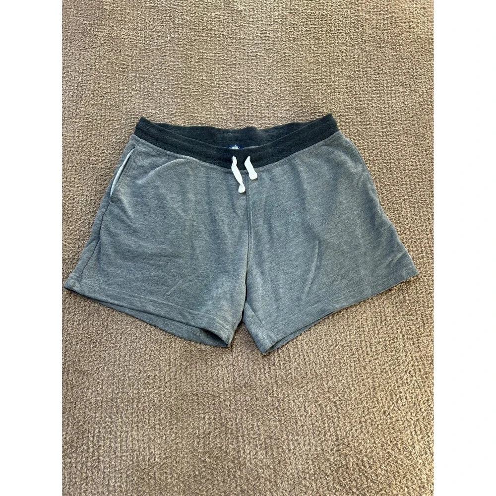 Chubbies Mens Large Gray Sweat Shorts Elastic Waist Lounge Gym 5.5 Inseam